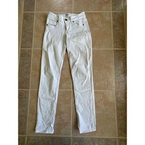 Paige‎ white Skyline Ankle Peg Jeans Women Size 24